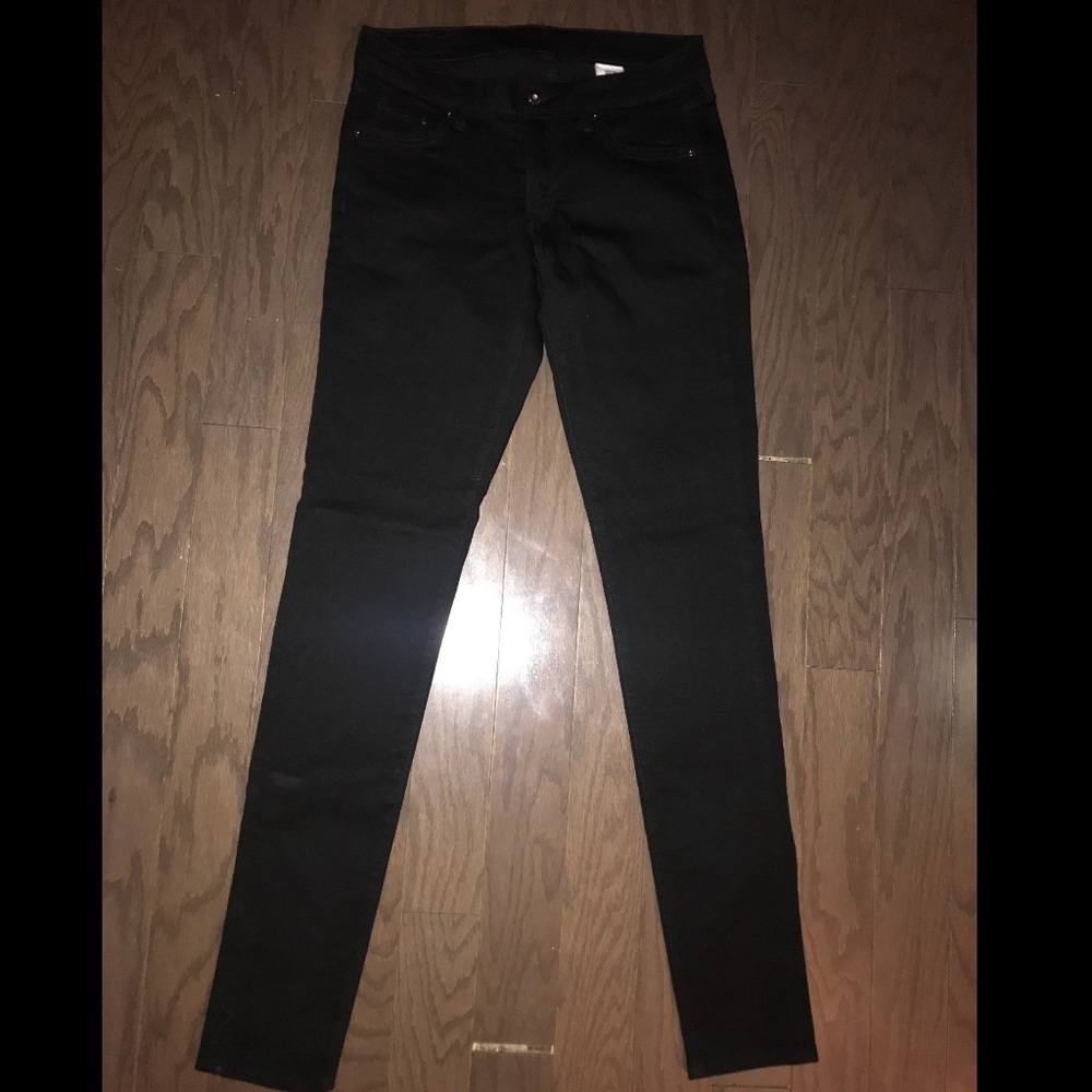 Women Black H&M Super Skinny Jeans